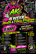 4 Week Fittness Program w/ COACH AK
