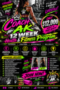 12 Week Fittness Program w/ COACH AK