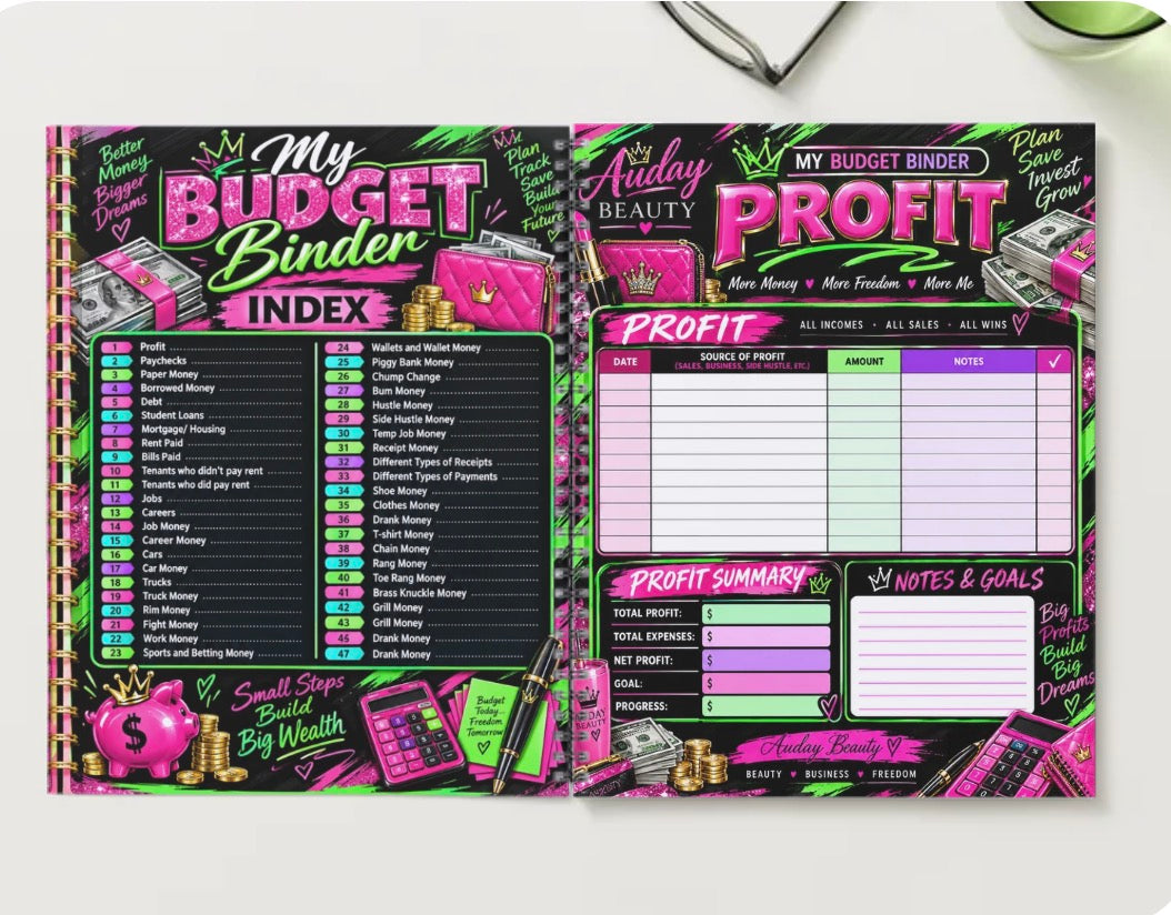 THE BANG BUDGET BINDER