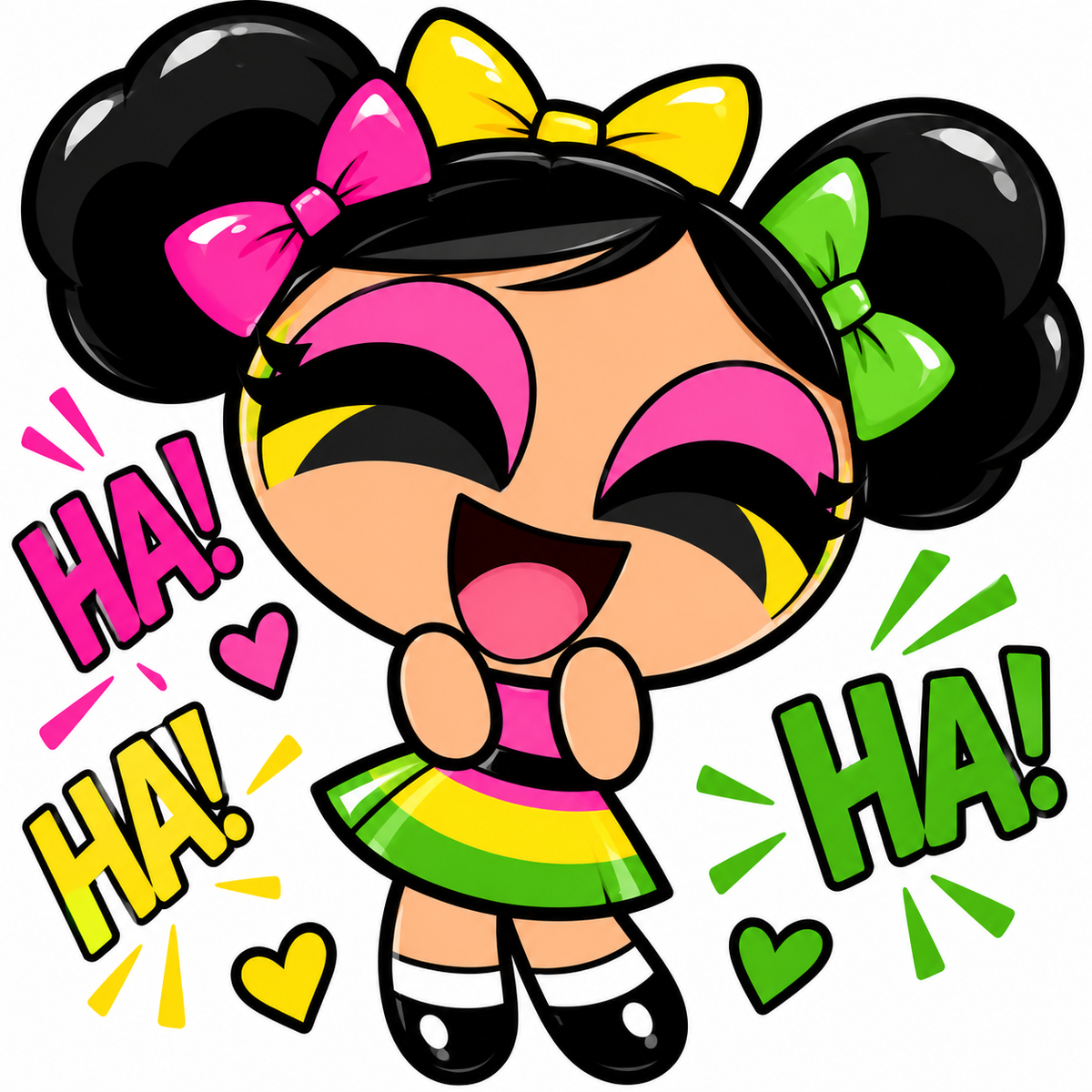 A REAL AKIA LAUGH.