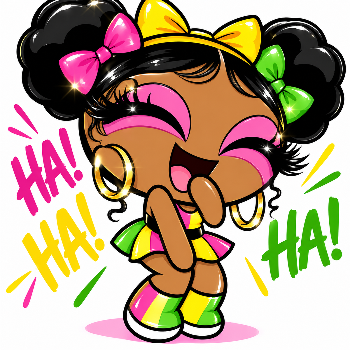 A REAL AKIA LAUGH.