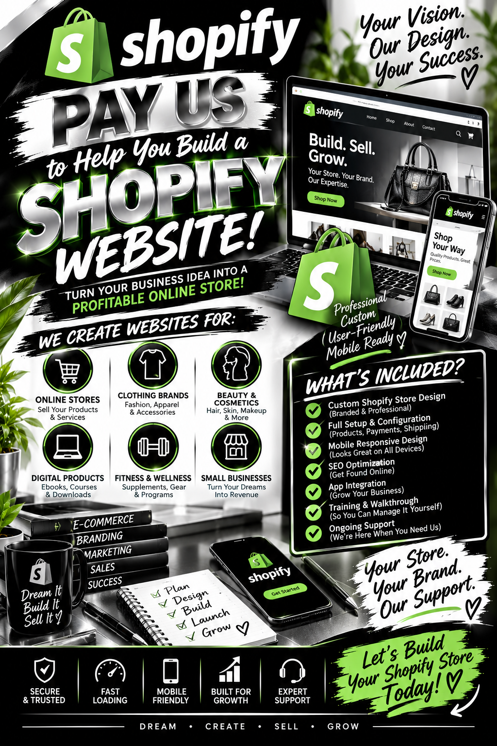 SHOPIFY website